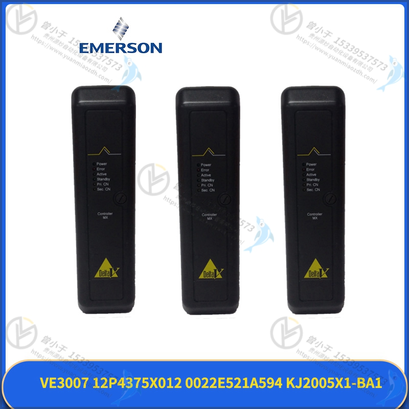 Emerson-艾默生  KJ300X1-BF1  线端电阻模块