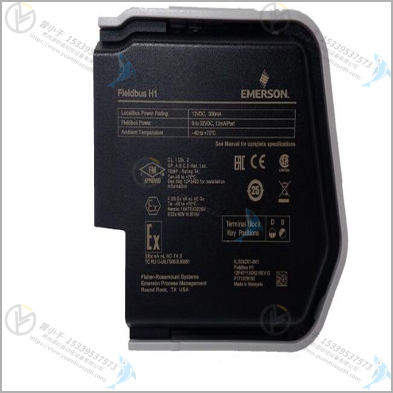 Emerson-艾默生  KJ3001X1-BA112P0549X112   线端电阻模块