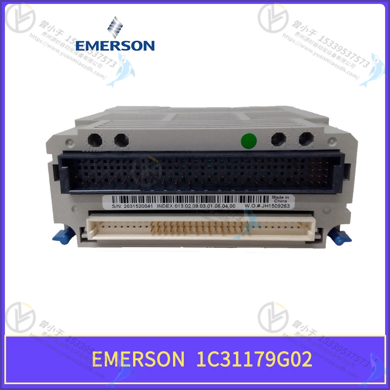 Emerson-艾默生   KJ4005X1-BB1   端子排模块