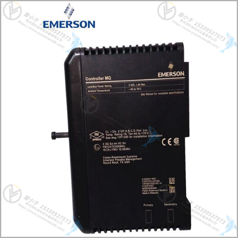 Emerson-艾默生   1X00474G01   系统备件  PLC模块