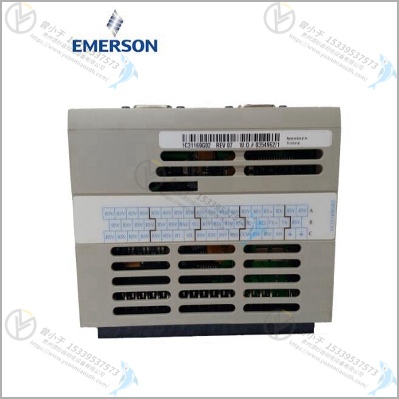 Emerson-艾默生  3D04141G02   系统备件  PLC模块
